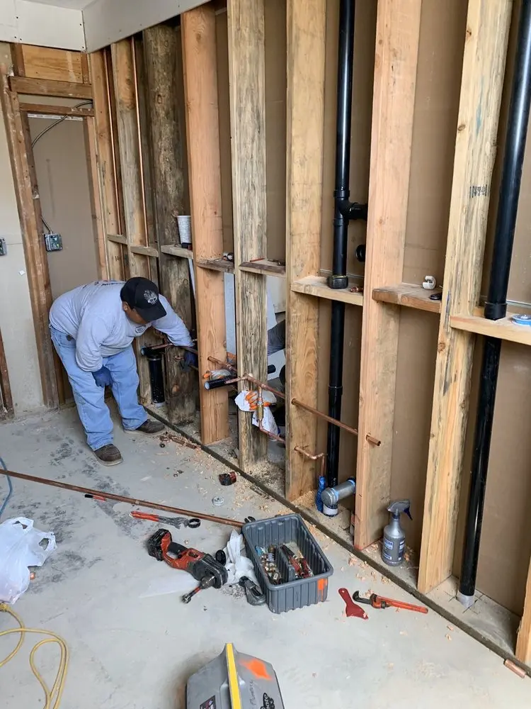 Commercial rough-in plumbing for Gas Line Repair in Boyertown